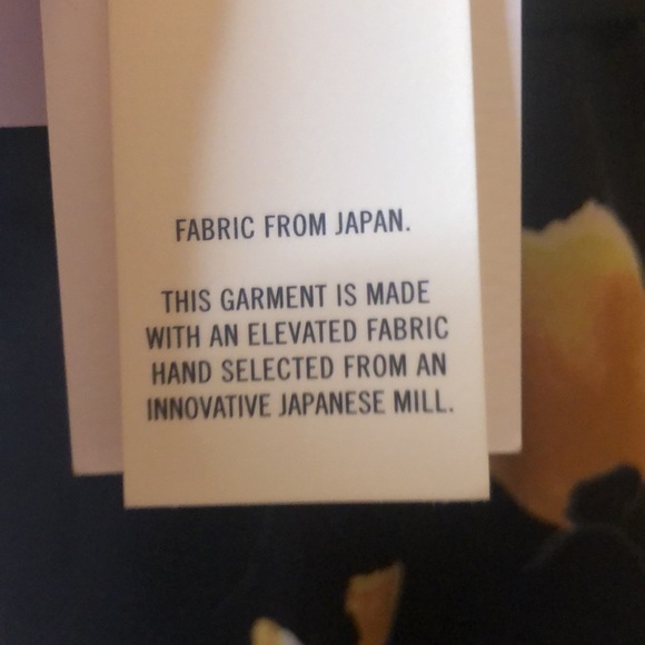 NWT Wilfred Sabine Dress Black/Golden Flower S/P - Picture 5 of 8